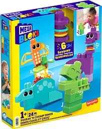 Конструктор Mega Bloks Веселые зверюшки, со звуковыми эффектами (HKN43)