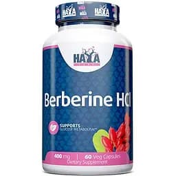 Берберін Haya Labs Berberine HCL 400 mg, 60 вегакапсул