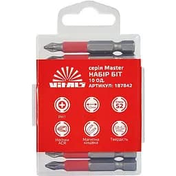 Біти Vitals Master S2 PH1х50 мм 10 шт. (187842)