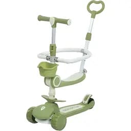 Детский самокат JR3-133-GR 5 в 1 зеленый