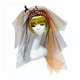 Фата Halloween на обруче