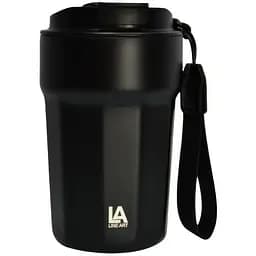 Термокружка Line Art Comfy 380 мл чорна (60022222LA-01)