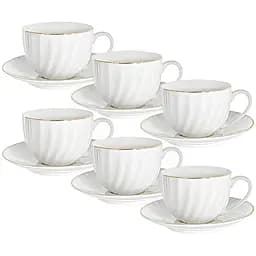 Чайный сервиз Lefard, 200 мл, белый (949-013)