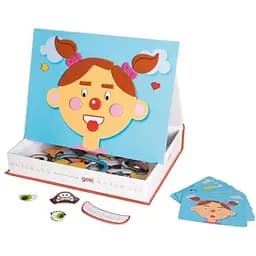 Розвиваюча гра Goki Забавні гримаси Дівчинка, 85 елементів (58492G)