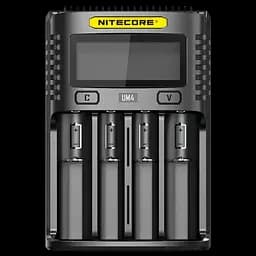 Універсальний зарядний пристрій Nitecore UMS4 на 4 канали (для Ni-Mh Li-Ion IMR LiFePO4)