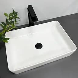 Умивальник VBI Triest 50 white накладний VBI-012702, Білий