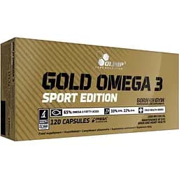 Жирні кислоти Olimp Gold Omega 3 Sport Edition 120 капсул