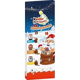 Набор подарочный Новогодний Адвент календарь Kinder Mini Friends Adventskalender 146 г