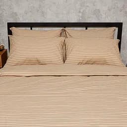 Комплект постільної білизни Moon&Star Бязь Gold Люкс Sand Lines King Size 220x240 наволочки 2х40х60 - мініатюра 3
