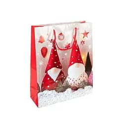 Пакет подарочный "Новый год" Bambi 2575-1 размер 32х44х11 см