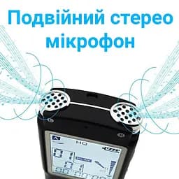 Диктофон цифровий з великим екраном Savetek GS-T60, пам'ять 8 Гб, стерео, акумуляторний (100064) - мініатюра 5