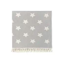 Рушник Lotus Home Pestemal - Star 90x160 grey сірий - мініатюра 2