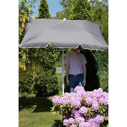 Парасолька садова Jumi Garden 200х130см сірий - мініатюра 2