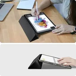 Чохол-книжка BeCover Tri Fold Hard для Apple iPad Air 13" M2/M3 2024/2025 Black (711471) - мініатюра 4