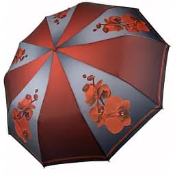 Жіноча складана парасолька повний автомат The Best 102 см бордова