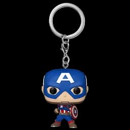 Фігурка брелок Funko Pop Марвел Капітан Америка Marvel Captain America 4 см M CA K1419 - мініатюра 2