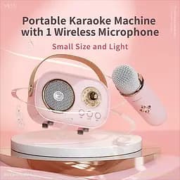 Бездротовий мікрофон для караоке, колонка SPEAKER C20 PLUS - мініатюра 4