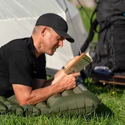 Матрац надувний одинарний Naturehike CNK2550WS019 (65 мм) з мішком для надування Зелений - мініатюра 6