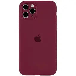 Чохол із захистом камери Silicone Case Full iPhone 14 Plum