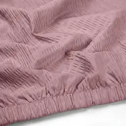 Простирадло Cosas на резинці з текстурованої бавовни 80х160 lilac, ліловий (108WaffleCottonLilac_80x160x20) - мініатюра 3