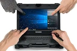 Ноутбук DurabookZ14I 14FHD AG/Intel i5-1135G7/16/512F/int/GPS/LTE/IP65/W10P (Z4E1B3CE3BTX) - мініатюра 10