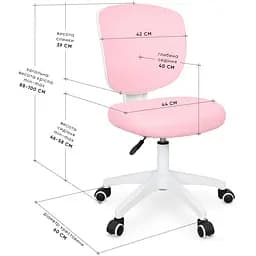 Дитяче крісло Evo-Kids Study Air Pink (Y-101 KP) - мініатюра 2