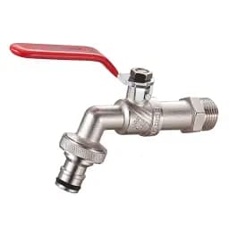 Кран для поливу Zegor PF11 1/2" з конектором швидкого підключення 30412 - мініатюра 2