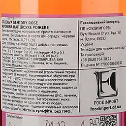 Ігристе вино Cricova Spumant Original, рожеве, напівсухе, 0.75 л - мініатюра 3