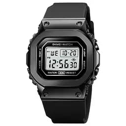 Чоловічий наручний годинник Skmei 1796 (Чорний)