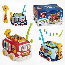 Розвивальний Бус WToys 28140 Різнокольоровий