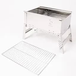 Гриль вугільний Bo-Camp Compact Delux Silver (8108360) - мініатюра 9