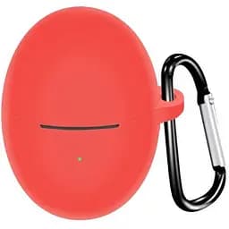 Чехол-накладка DK для Huawei FreeBuds 5 | Silicone Candy Friendly с карабином (red)