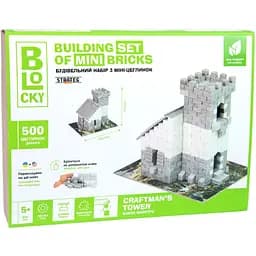 Строительный набор для творчества Strateg Blocky Башня Мастера (31008)