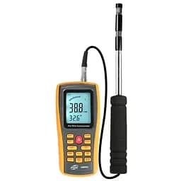 Термоанемометр професійний USB 0.3-30 м / с 0-45° C Benetech 16.4x7.7x3.6 см hoz0010077