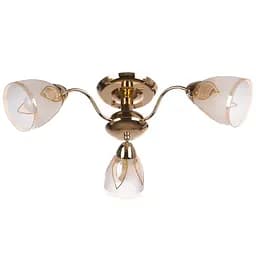 Люстра потолочная Brille классическая E27 60W G (LK-449C/3)