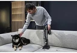 Rowenta Пилосос Rowenta безпровідний X-Force Flex 16.60 Animal, 315Вт, вологе прибирання, конт пилок -0.65л, автон. робота до 120хв, HEF system 99,9%, чорно-сірий - мініатюра 4