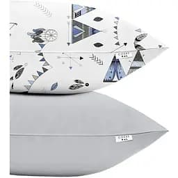 Набір наволочок Cosas Dream Wigwam 50х70 см (SetPillow_WigwamDream_Grey_50х70)