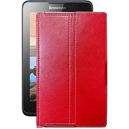 Чехол StatusCASE из экокожи для планшета Lenovo Idea Pad A3500 Красный