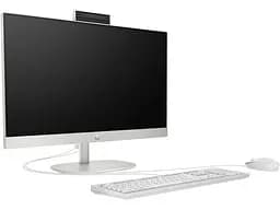 Комп'ютер персональний моноблок HP 240-G10 23,8' FHD IPS AG Intel i5-1335U 8GB F512GB UMA WiFi кл+м 3р Win11P білий (885B0EA) - мініатюра 2