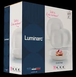 Сервіз Luminarc Carine White, 18 предметів - мініатюра 3