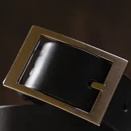 Ремінь шкіряний Grande Pelle чоловічий 3,4х120 см acs0014879 - мініатюра 5