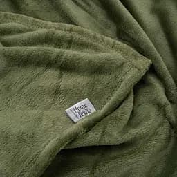 Плед Ardesto Flannel 200x220 см 100% поліестер зелений pbe0050453 - мініатюра 7