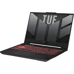 Ноутбук ASUS TUF A15 FA507NUR-LP052 15.6' FHD IPS, AMD R7-7435HS, 16GB, F512GB, NVD4050-6, NoOS, Сірий (90NR0JP8-M004R0) - мініатюра 3