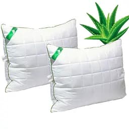 Набір подушок Руно 50х70 силіконові "Aloe vera" 2шт К_Н310.52Aloe vera - мініатюра 2