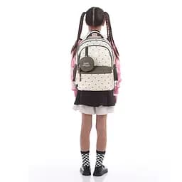 Рюкзак GoPack Education 182M Beige Polka Dots Бежевий (GO26-182M-3) - мініатюра 15