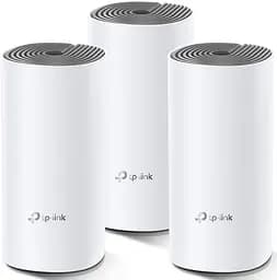 Система WiFi-Mesh Deco E4 AC1200, 2xFE LAN/WAN, 3мод TP-Link teh0017180 - мініатюра 2