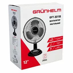 Вентилятор настільний Grunhelm GFT 3011B (150521) - мініатюра 4