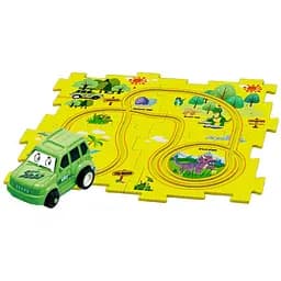 Розвиваюча іграшка-пазл Epik SHT 1103A Dinosaur Park 25 pcs Yellow - мініатюра 5