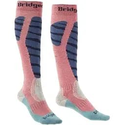 Носки Bridgedale Ski Easy On Wmn Pattern Coral Pink M (1053-710222.233.M)