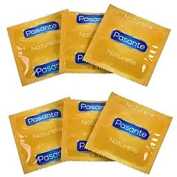 Презервативи Pasante Naturelle анатомічні 6 шт. (ROZ6400230136)